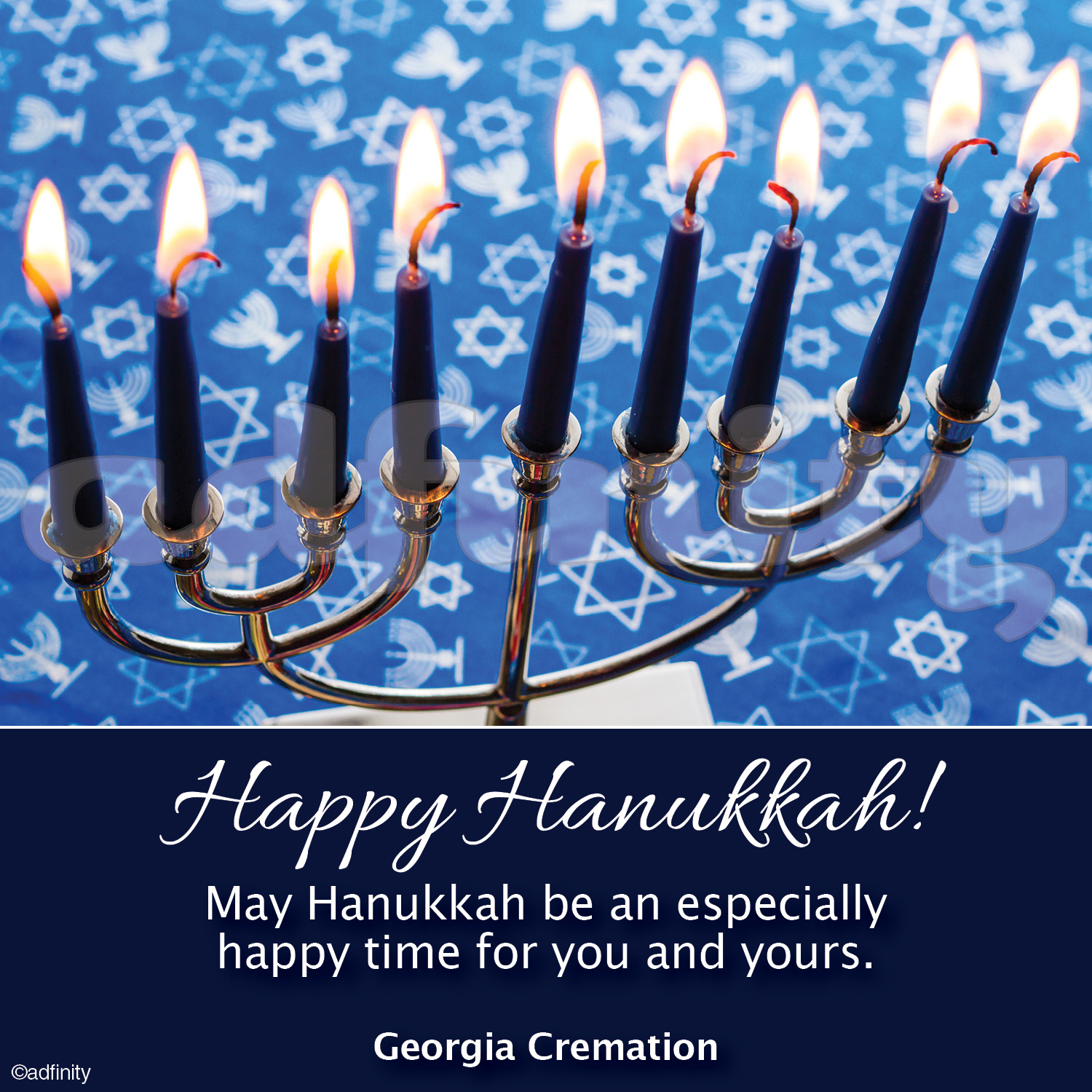 Happy Hanukkah! May Hanukkah be an especially happy time for you and